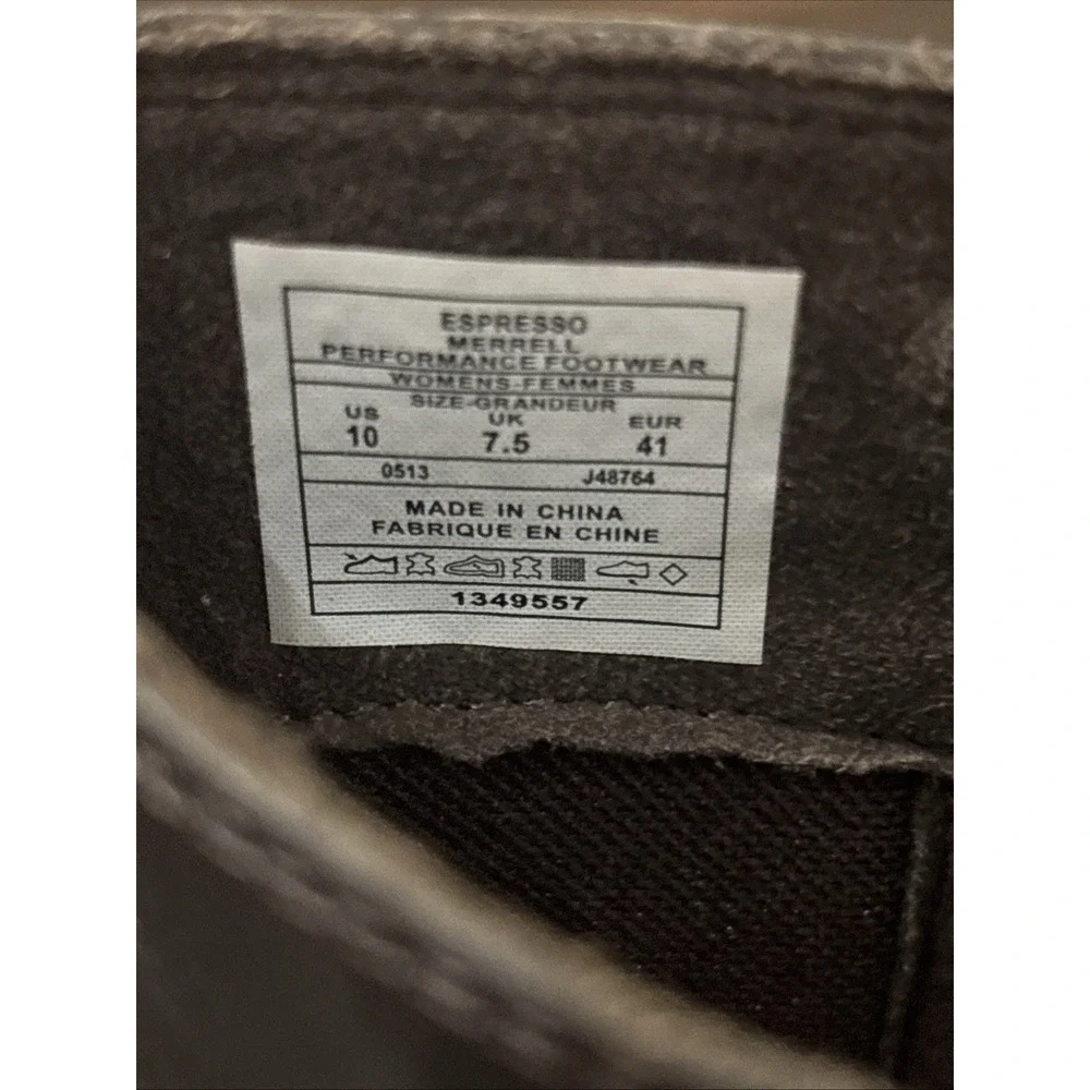 Merrell Women's Evera Fade Espresso Heeled Ankle Boots - Size 10US